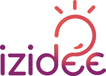 Logo Izidee, studio créatif spécialisé en web design et motion design.