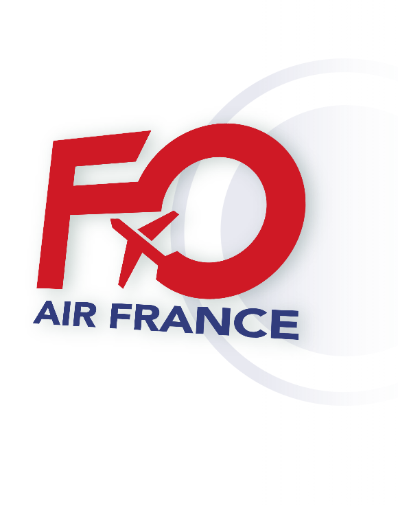 Logo de Force Ouvrière Air France, représentant l’identité syndicale de l’organisation