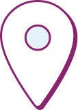 Icon ion location outline
